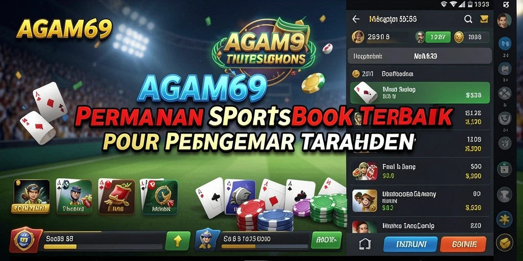 Screenshot AGAM69 menampilkan tampilan antarmuka Sportsbook yang menarik.
