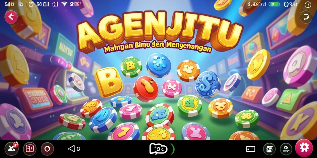 Tampilan gameplay AGENJITU yang menarik dengan keseruan bingo.