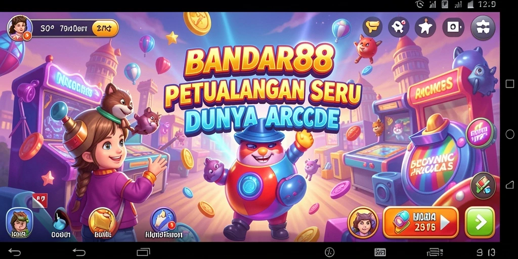 Tampilan gameplay BANDAR88 yang penuh aksi dan tantangan.