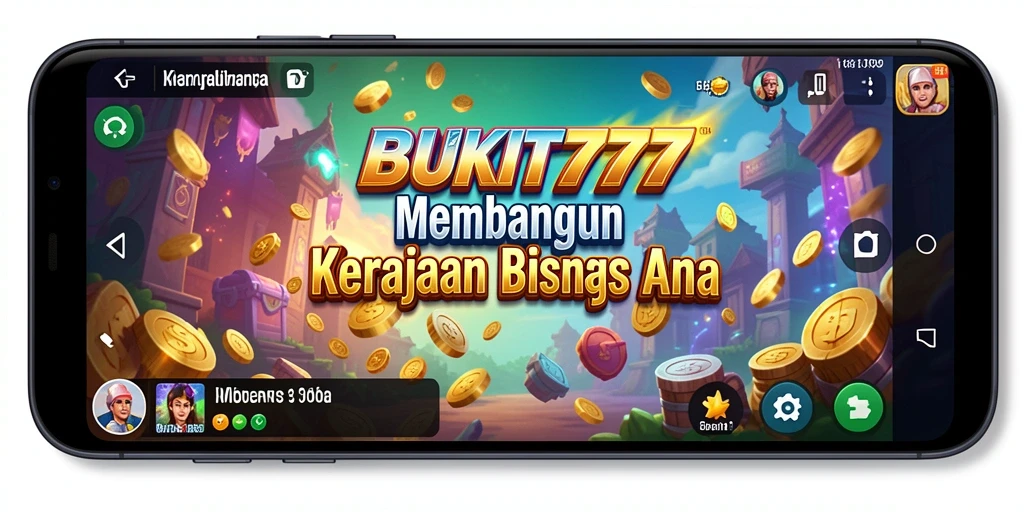 Tangkapan layar utama BUKIT777 menampilkan aktivitas bisnis yang dinamis.
