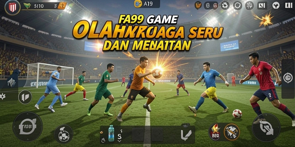 Tampilan menakjubkan dari gameplay olahraga yang mendebarkan.