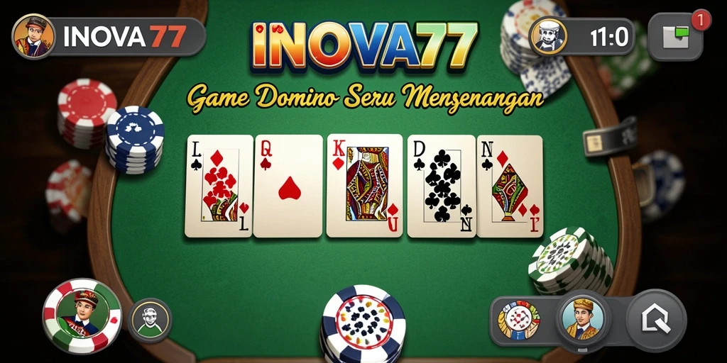 Tangkapan layar utama dari gameplay INOVA77 yang menarik.