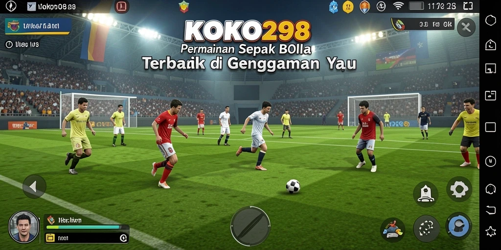 Gameplay mendebarkan dalam KOKO288 yang sedang berlangsung di lapangan.