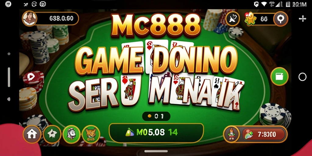 Tangkapan layar gameplay Domino yang seru di MC888.