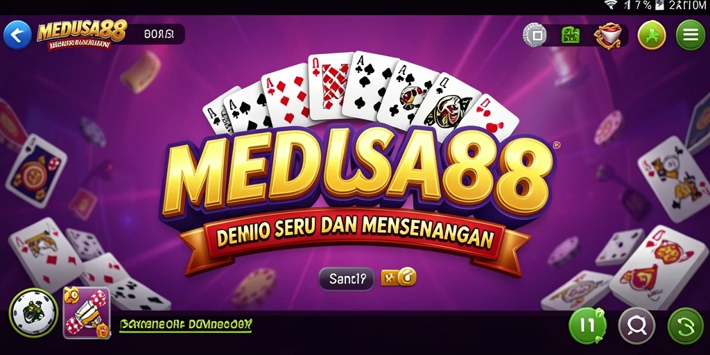 Gameplay menarik dan interaktif dari MEDUSA88.