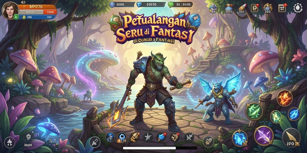 Tampilan gameplay seru di MPO76 dengan petualangan mendebarkan.