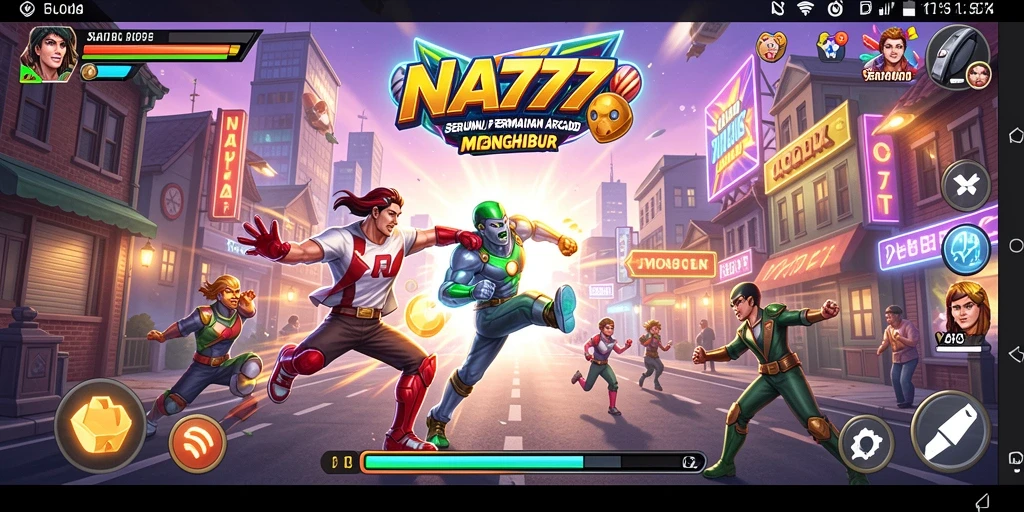 Gameplay NA777 yang seru dan menantang pemainan Arcade.
