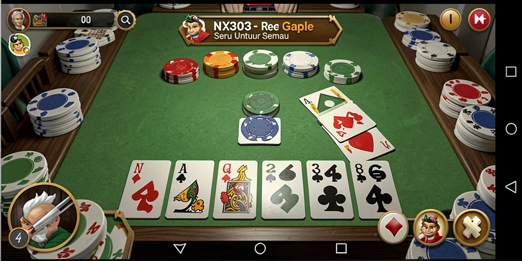 Tampilan gameplay NX303 yang seru dan interaktif.