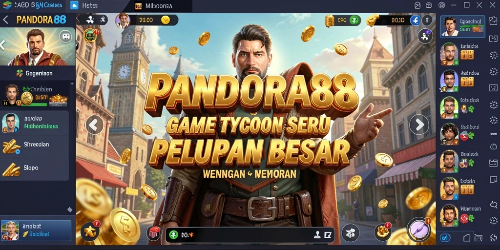 Gameplay seru dan menarik di PANDORA88.