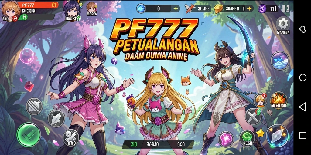 Tampilan gameplay yang seru dan interaktif dalam PF777.