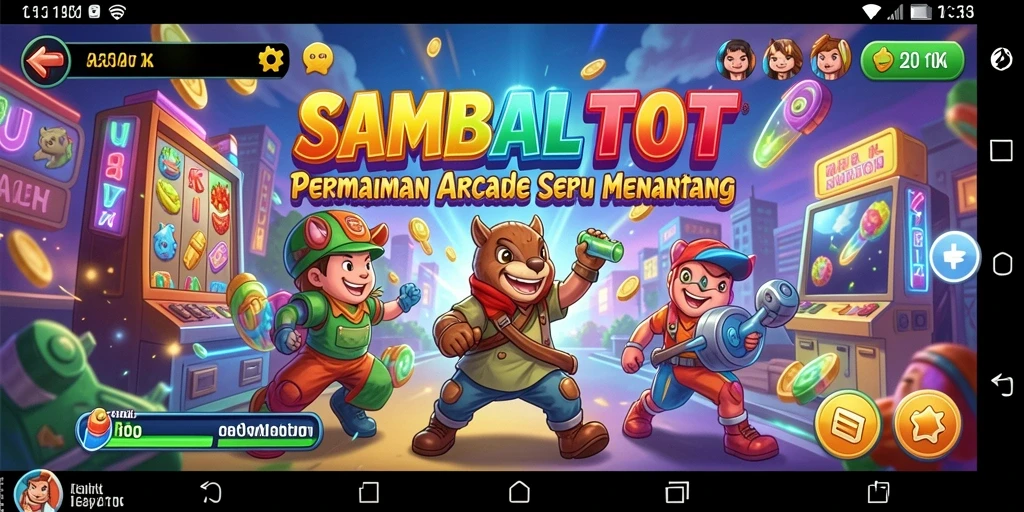 Tampilan seru dari gameplay SAMBALTOTO yang menantang.