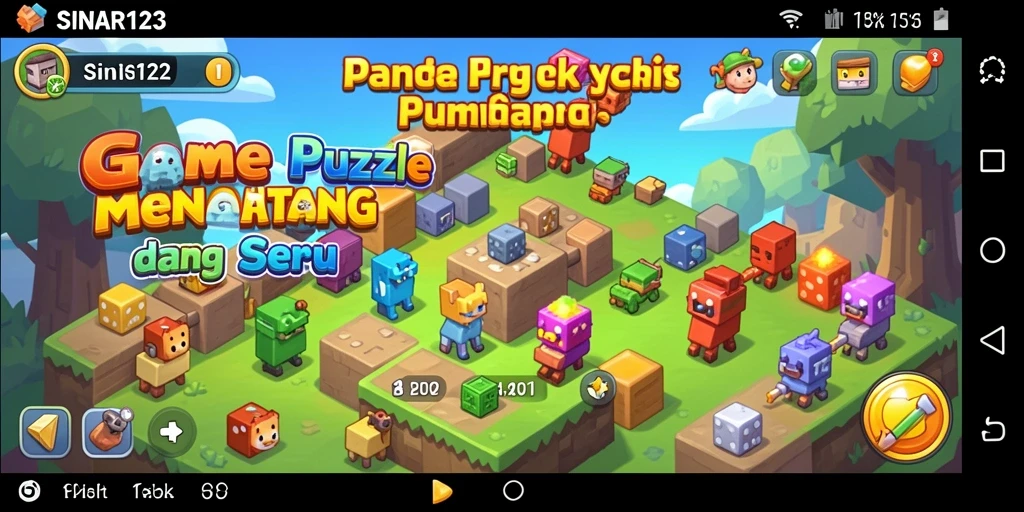 Tampilan gameplay SINAR123 yang seru dan penuh tantangan.