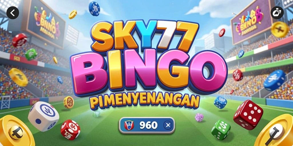 Tampilan gameplay Bingo yang seru di SKY77.