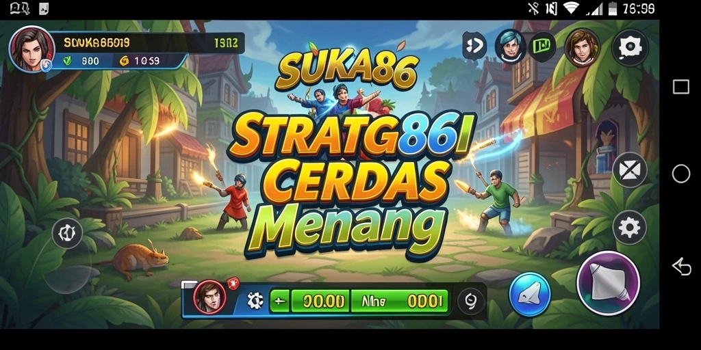 Screenshot gameplay SUKA86 menunjukkan momen strategis yang mendebarkan.