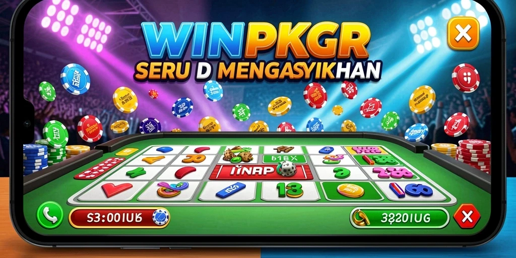 Tampilan gameplay Bingo yang seru dan mengasyikkan di WINPKR.